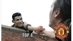 Meme Cristiano Ronaldo Raja Hat-trick dan Maguire yang Bikin Resah