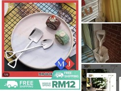 Beli Sendok Murah Bentuk Sekop untuk Makan Kue yang Muncul Malah Bikin Ngakak!