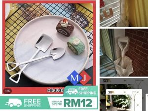 Beli Sendok Murah Bentuk Sekop untuk Makan Kue yang Muncul Malah Bikin Ngakak! Beli Sendok Murah Bentuk Sekop untuk Makan Kue yang Muncul Malah Bikin Ngakak!