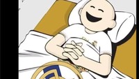 Fans Real Madrid pasti puas banget melihat comeback timya! Foto: dok. Twitter 