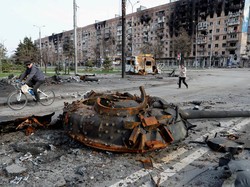 Asa Wanita-Anak di Mariupol Ukraina Dievakuasi Usai Digempur Rusia