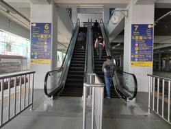 Sempat Diperbaiki, Eskalator di Stasiun Manggarai Kembali Mati