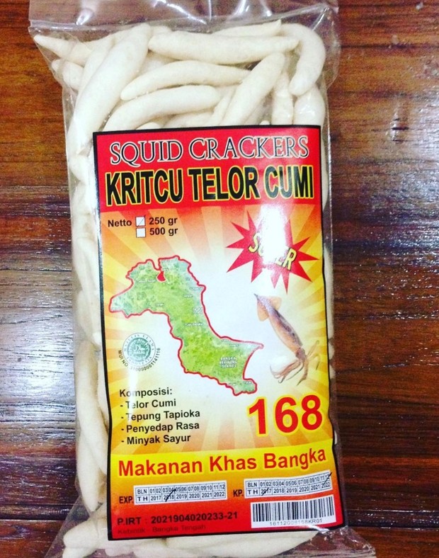 Kericu/Foto: Instagram.com/getas_bangka