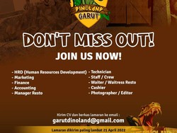 Garut Dinoland Buka Loker, Cek Syarat dan Cara Daftarnya!!