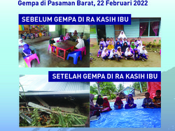 Mari Bantu Bangun Kembali PAUD di Pasaman Barat yang Roboh Usai Gempa