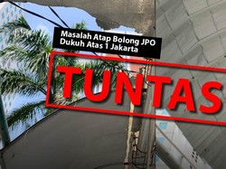 Before-After Perbaikan JPO Dukuh Atas yang Jebol