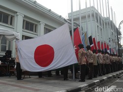 Peringatan ke-67 KAA, 109 Bendera Negara Berkibar di Gedung Merdeka