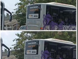 Heboh Running Text Trayek Bus Transpakuan Bogor Berubah Hacked