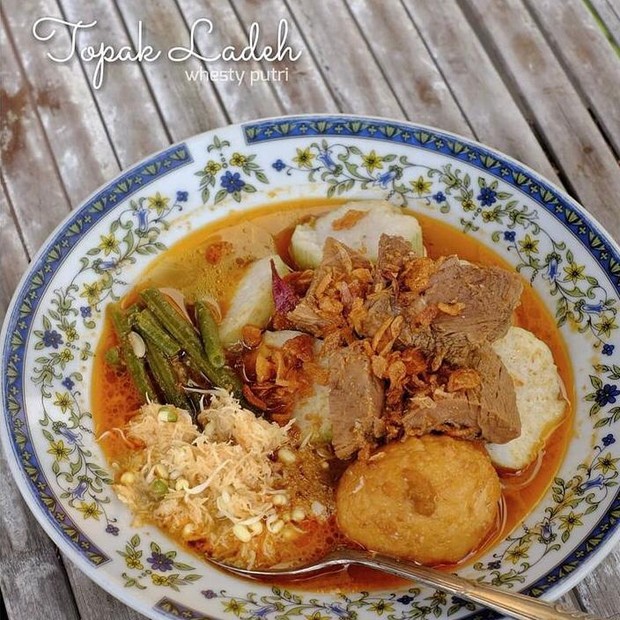 Topak ladeh masakan khas Madura