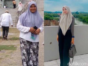 8 Foto Trasnformasi Wanita Viral Turun Berat 19 Kg, Disangka Beda Orang 8 Foto Trasnformasi Wanita Viral Turun Berat 19 Kg, Disangka Beda Orang