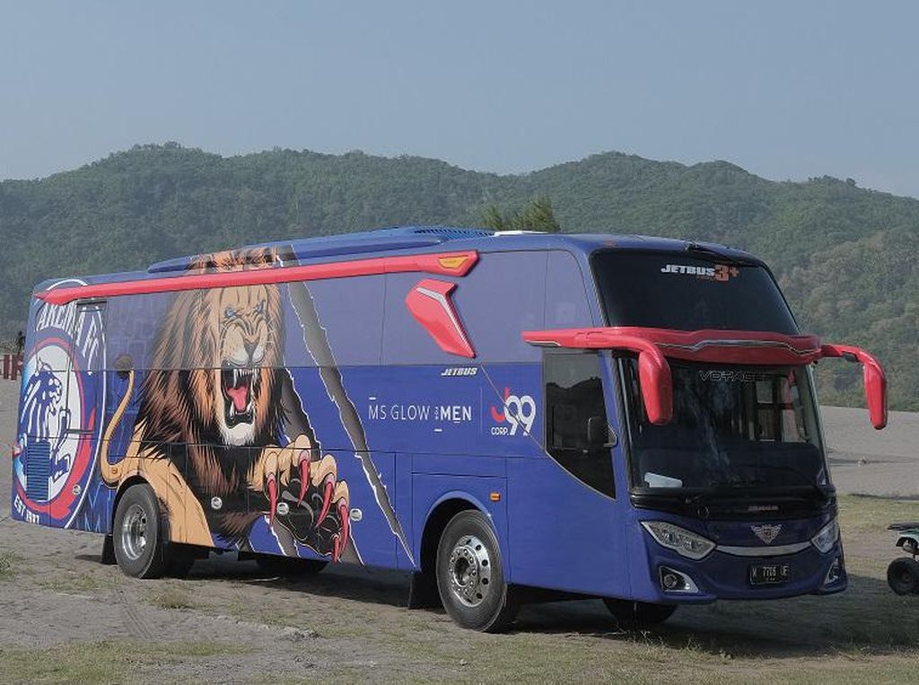 Bos Arema Gelar Sayembara Desain Baru Bus Singo Edan