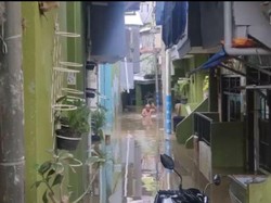 BPBD DKI: 29 RT Tergenang Air Akibat Luapan Kali Ciliwung