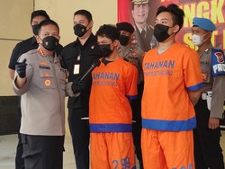 Keroyok Orang di SPBU Jenggolo, 2 Anggota Geng Motor di Sidoarjo Ditangkap