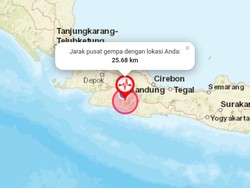 Kabupaten Bandung Diguncang Gempa M 3,4 dan 2,4