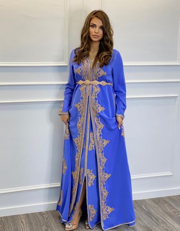 Kaftan Maroko/Foto : instagram.com/kaftanelegance Kaftan dikenakan oleh kaum perempuan di negara Maroko