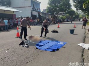 Gagal Nyalip, Mahasiswi di Kediri Tewas Terlindas Truk Gagal Nyalip, Mahasiswi di Kediri Tewas Terlindas Truk
