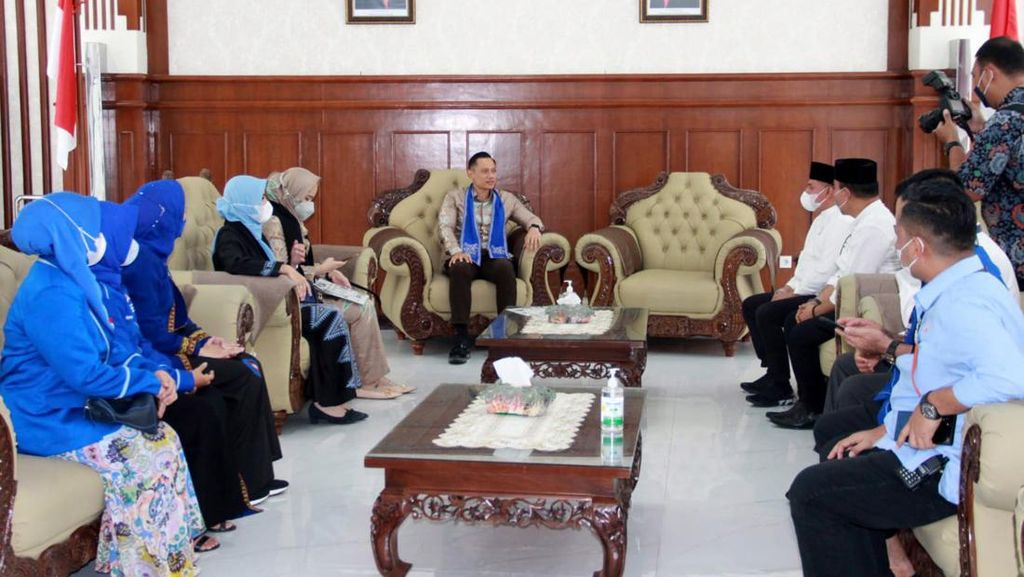 Momen Ketum Partai Demokrat AHY Sambangi Aceh Momen Ketum Partai Demokrat AHY Sambangi Aceh