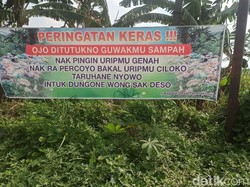Pinggir Jalan Onggorawe Demak Jadi Tempat Buang Sampah, Warga Buru Pelaku