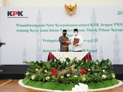 Teken MoU dengan NU, Firli: Berantas Korupsi Tak Bisa Dilakukan KPK Sendiri