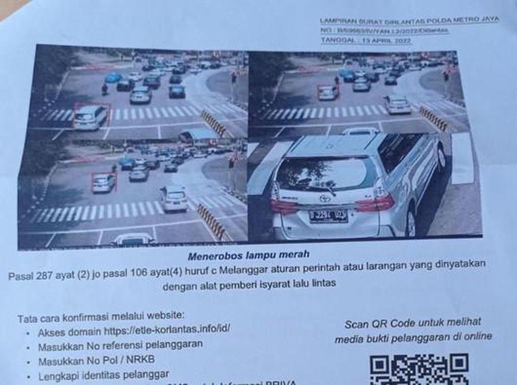 Pemobil Ditilang ETLE Padahal Tak Langgar, Polisi: Ada Pemalsuan Nopol