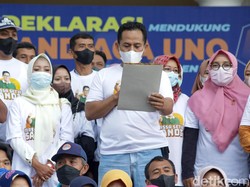 Emak-emak dan Nelayan di Pacitan Deklarasi Sandiaga Uno Capres 2024