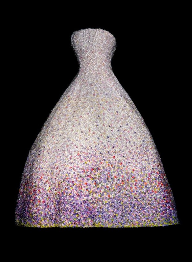 Gaun Christian Dior inspirasi lukisan impresionis/
