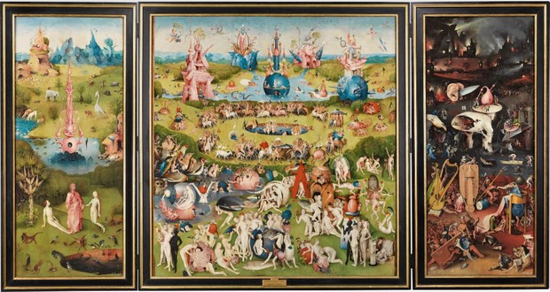 The Garden of Earthly Delights karya Hieronymus Bosch/