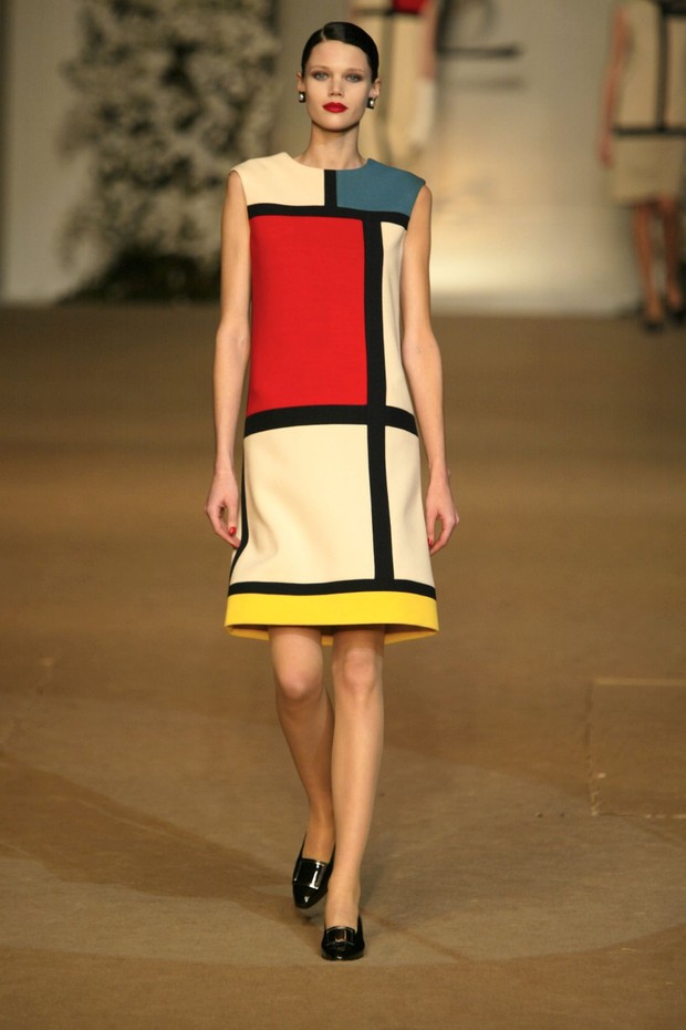 YSL Mondrian dress/