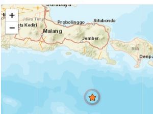 Gempa Guncang Kuta Selatan dan Jembrana