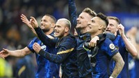 Skor 3-0 menutup laga ini. Inter berhak lolos ke final Coppa Italia dengan agregat 3-0, setelah bermain imbang 0-0 di leg pertama. Nerrazurri akan berhadapan dengan pemenang Juventus vs Fiorentina. Bianconeri unggul 1-0 di leg pertama.