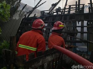 Rumah di Pasuruan Ludes Terbakar, Pemilik Rugi Ratusan Juta