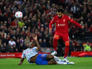 Foto: 5 Gol Mohamed Salah ke Gawang MU Musim Ini