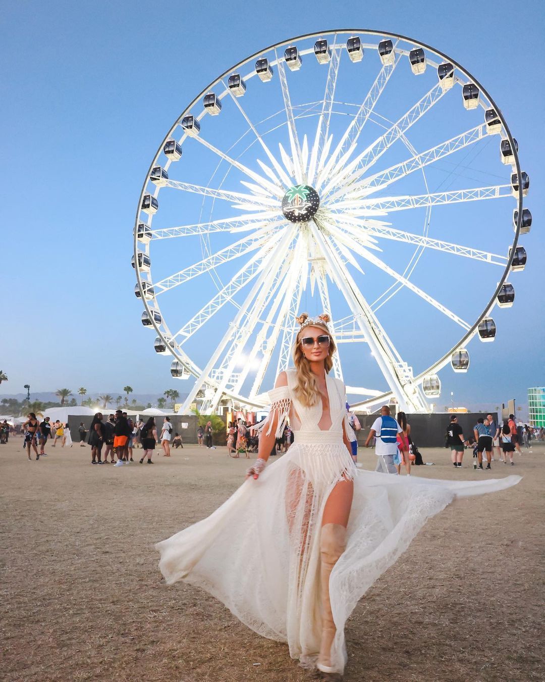 Paris Hilton di Coachella