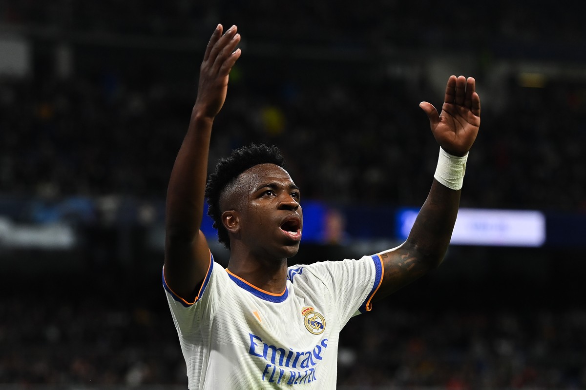 Ketajaman winger Real Madrid Vinicius Junior menurun di paruh kedua musim. (Foto: Getty Images/David Ramos)