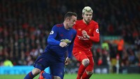 Terakhir MU menang di Anfield, pada 17 Januari 2016. Saat itu Setan Merah menang 1-0 lewat golnya Wayne Rooney (Getty Images)