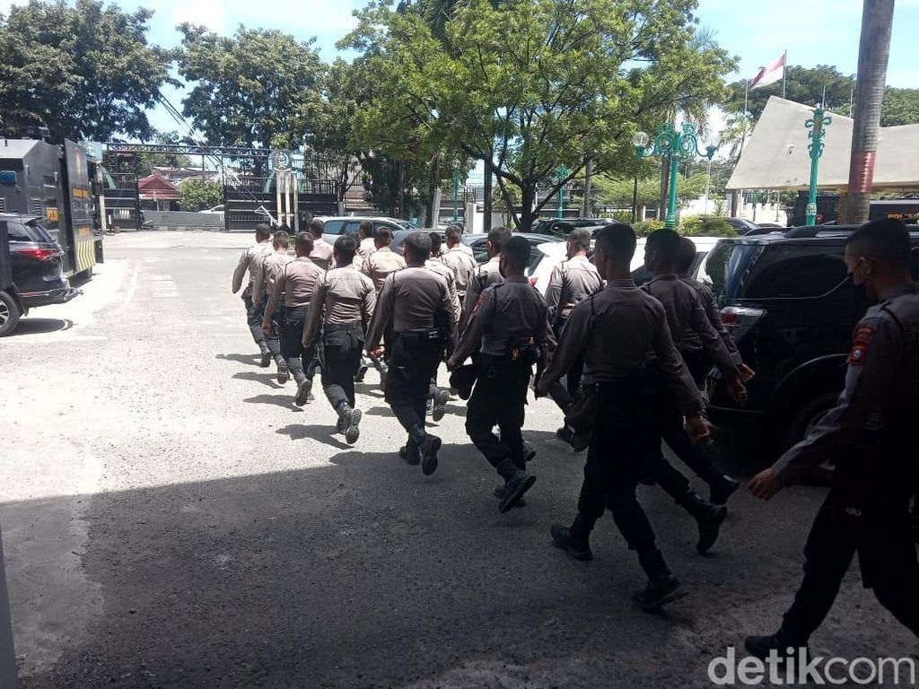1.893 Personel Pengamanan Disiagakan Kawal Demo 21 April di Makassar