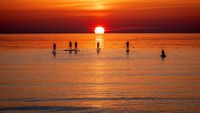 Senja Memesona di Laut Baltik