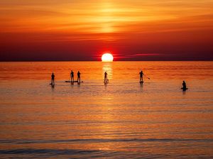Senja Memesona di Laut Baltik Senja Memesona di Laut Baltik