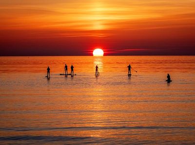 Senja Memesona di Laut Baltik