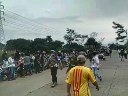 Aksi Balap Liar di Majalaya Dibubakan Polisi, 70 Motor Diamankan