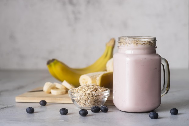 Blueberry Banana Smoothie