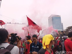 Demo 21 April Kondusif, Polda Metro: Terima Kasih Mahasiswa dan Buruh