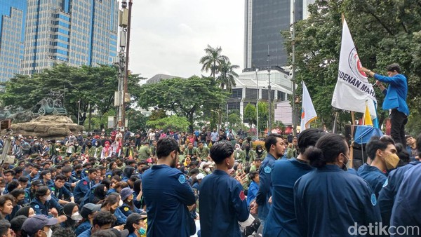 Demo 21 April di Jakarta (Anggi Muliawati/detikcom) Demo 21 April di Jakarta (Anggi Muliawati/detikcom)