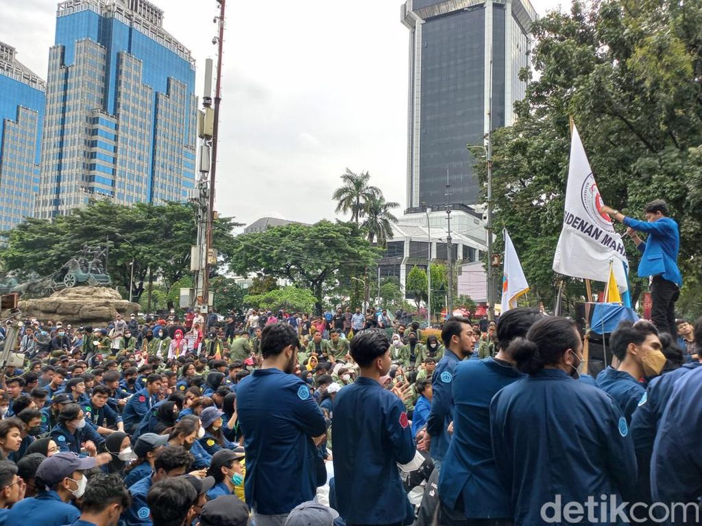 Aksi Provokator Saat Demo Mahasiswa Berujung Ditangkap Polisi