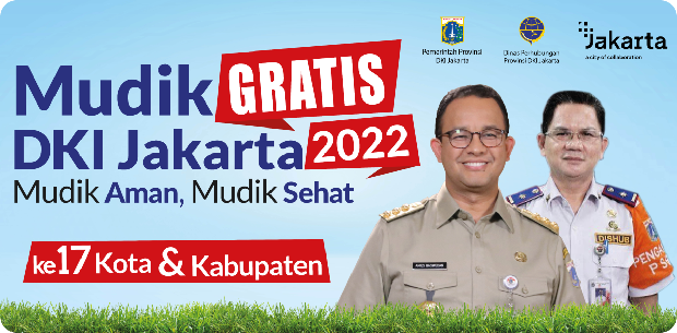 Dibolehin Bawa 4 Orang Terdekatmu/Foto : mudikgratisdkijakarta.id/Mudik Gratis DKI Jakarta 2022 Dibolehin Bawa 4 Orang Terdekatmu/Foto : mudikgratisdkijakarta.id/Mudik Gratis DKI Jakarta 2022
