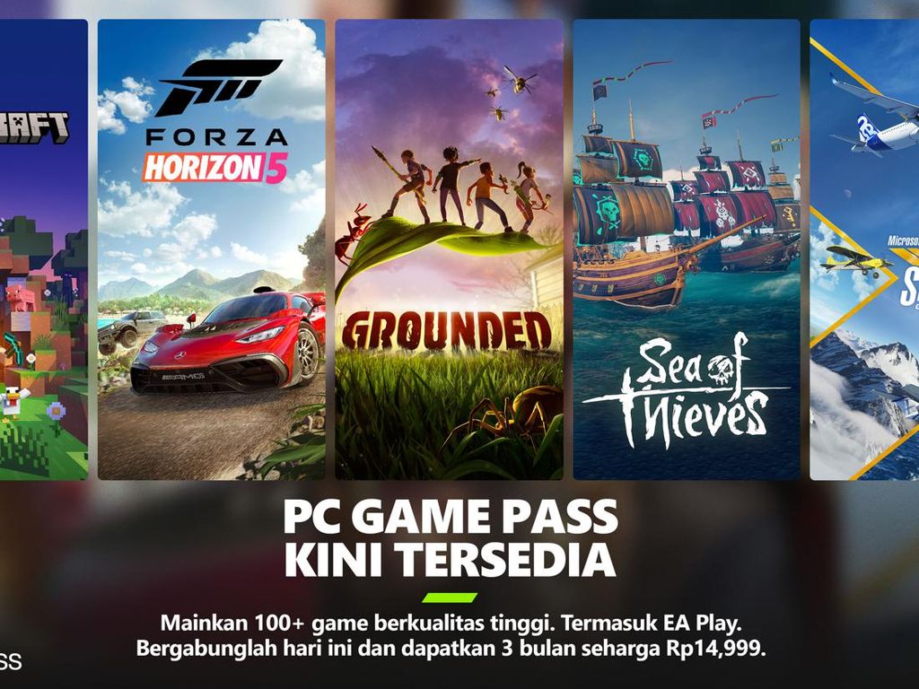 Gamer Cukup Bayar Rp 14.999, Bisa Langganan 3 Bulan PC Game Pass
