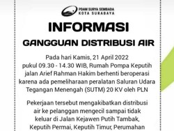 Info Rek! Air PDAM Mengecil-Mati di Surabaya Timur, Butuh Air Hubungi Ini