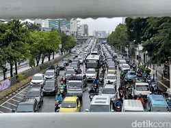 Polisi Sebut Kemacetan Jakarta pada Pagi Hari Capai 54%, Ini Sebarannya