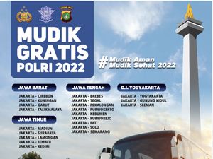 Polisi Ngajak Mudik Gretongan Nih, ke 4 Provinsi