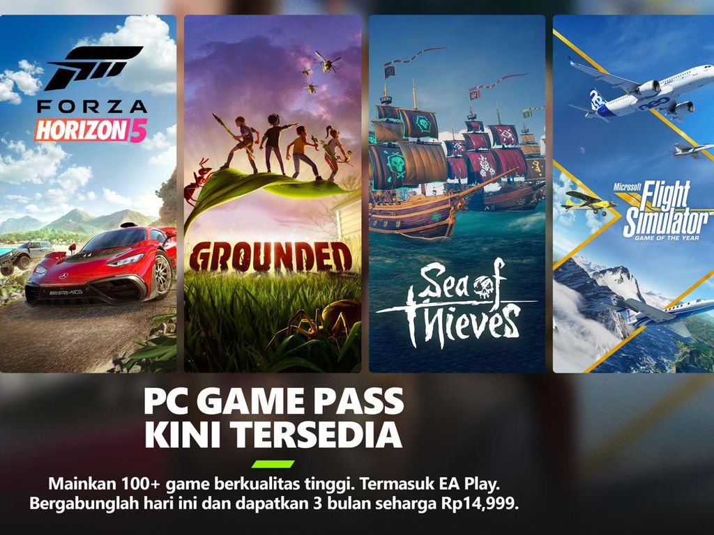 PC Game Pass Resmi Hadir di Indonesia, Sebulan Rp 50 Ribu
